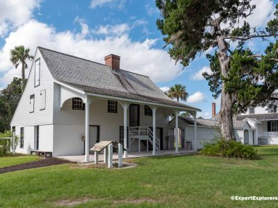 Florida’s Oldest Plantation House At Fort George Island State Park