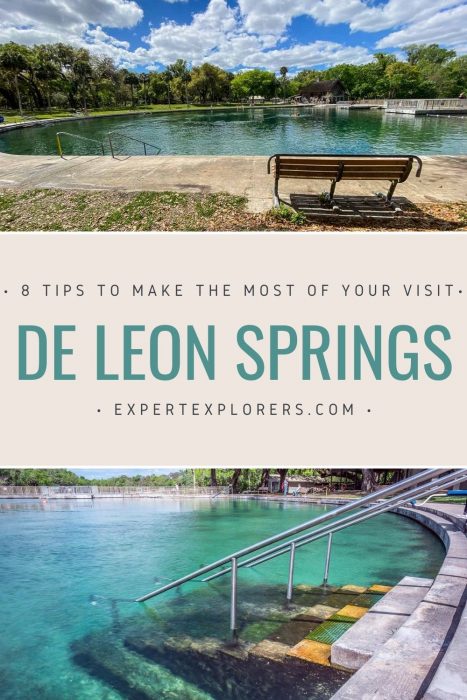 Visiting De Leon Spring, Florida Pinterest Image